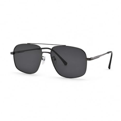 XXL Aviator Polarized Sunglasses 158mm Extra Wide Men