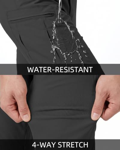 Men's Tactical Pants Ripstop Cargo Hiking Work Pants