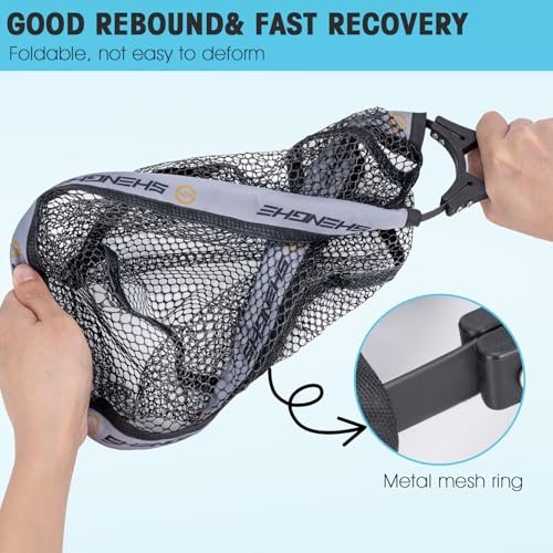 Fly Fishing Net (L-GREY)