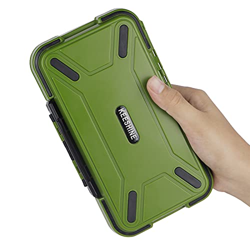 Fishing Tackle Box (Green (Size: 7.8" L x 4.2" W x 1.8" H))