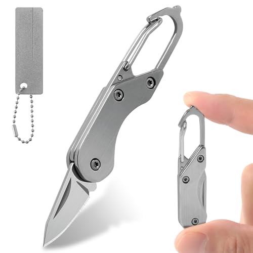 Stainless steel mini folding knife