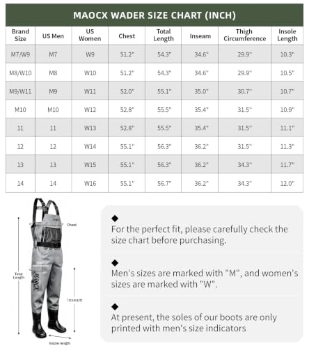 High Strength Nylon PVC Waterproof Fishing Chest Waders with Bootfoot