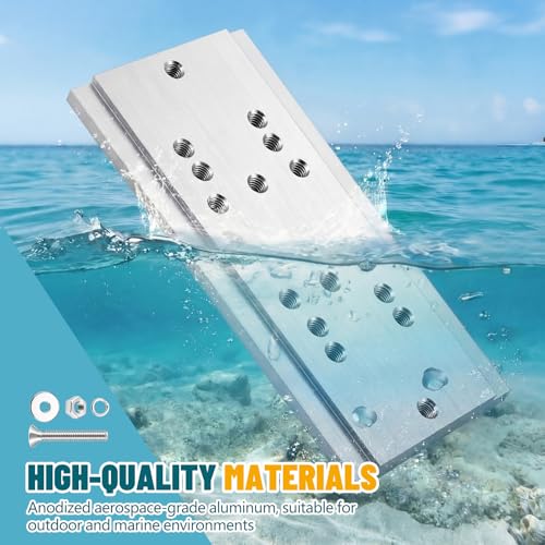 2 Pack Tackle Fishing Rod Holder Adapter Plate