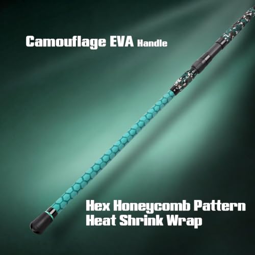 4 Piece Surf Rod (Green / Spin/15'/4pc)