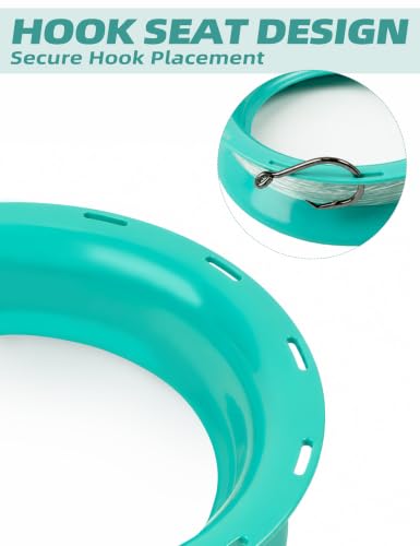 6.3in Fishing Yoyo Spool Cuban Hand Reel Yo (Cyan 6in)