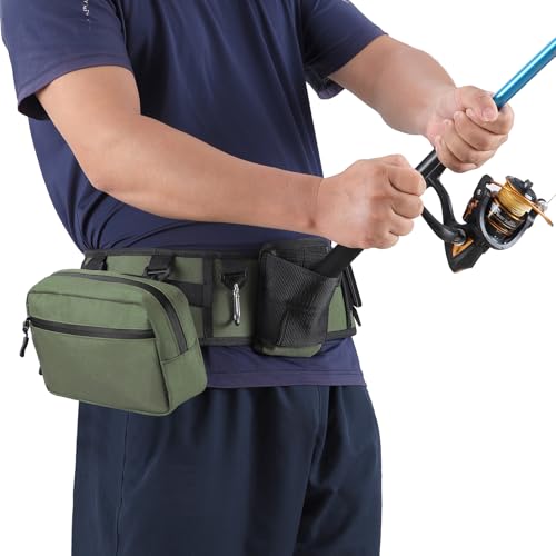 Fishing Belt Rod Holder Adjustable Fishing Wading Belt