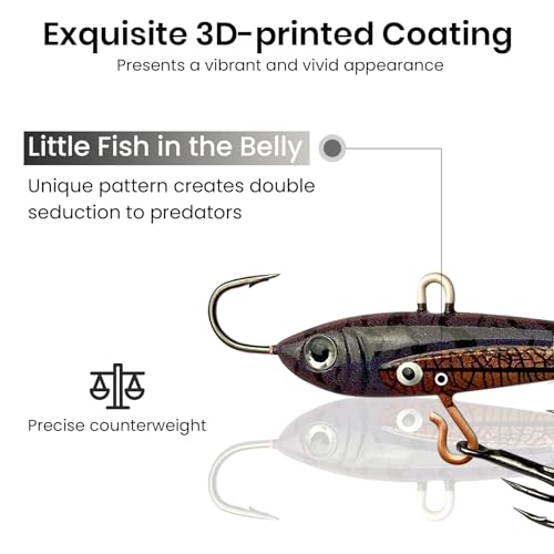 5 pcs Ice Fishing Jigs (5 pcs Ice Fishing Jigs)