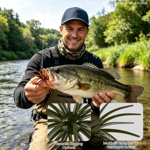 Bass Fishing Lures (A-30PCS Mix 2.36in)