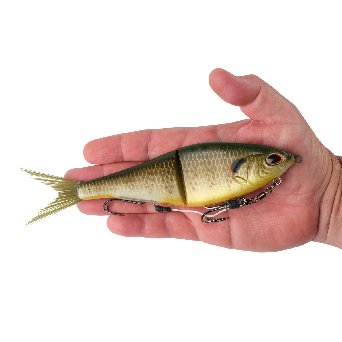 PowerBait Chop Block Fishing Soft Bait (Matte Shellcracker / 8 in - 2.2 oz)
