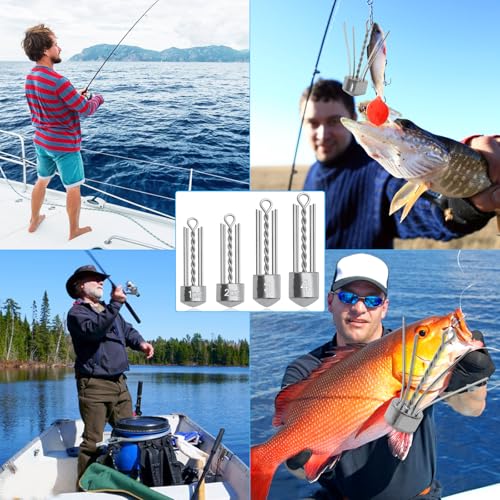 5 Pcs Spider Sinkers Long Tail Equipment Sputnik Sinker Fishing Weights