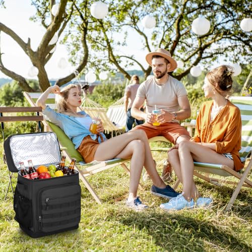 Insulated Double Deck Cooler Backpack for Men Women