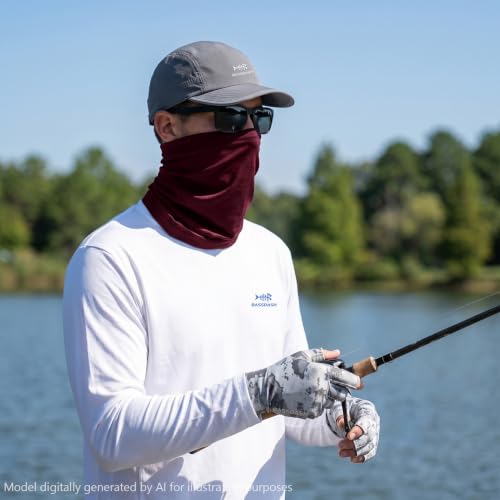 6 Pack UPF 50+ Neck Gaiter Breathable Quick Dry Outdoor Face Mask (6-pack: Collection E)