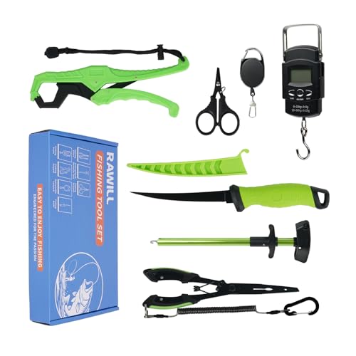 Fishing Accessories Kit for Men (Green)