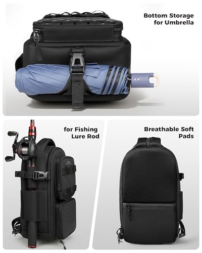 Fishing Sling Bag with Phone Pouch