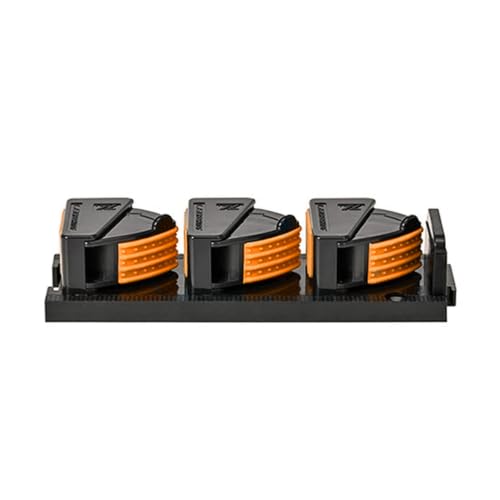 Fishing Rod Holder Vertical (Orange / 3 Slots)