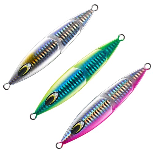 Vertical Jigs Luminous Slow Jigging Lure for Saltwater Freshwater Fishing
