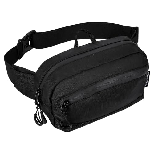RFID Blocking Fanny Packs for Women and Men Waterproof Crossbody Waist Pack