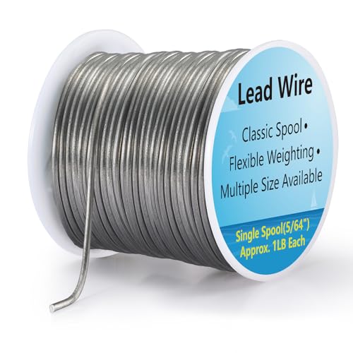 Lead Wire Solid Core Roll 1 Lb Spool (5/64"-1lb)