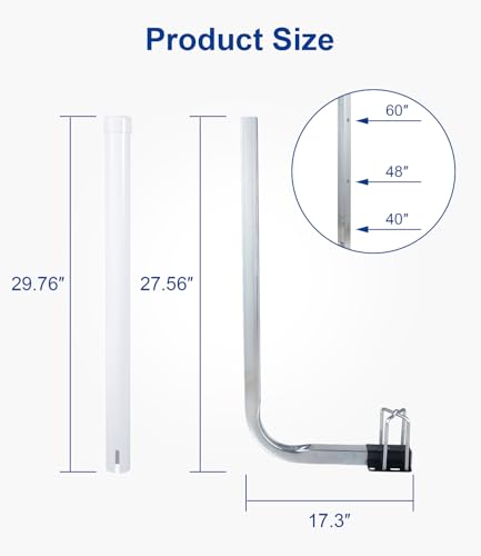 Boat Trailer Guide 40 (White / 40"/48"/60")