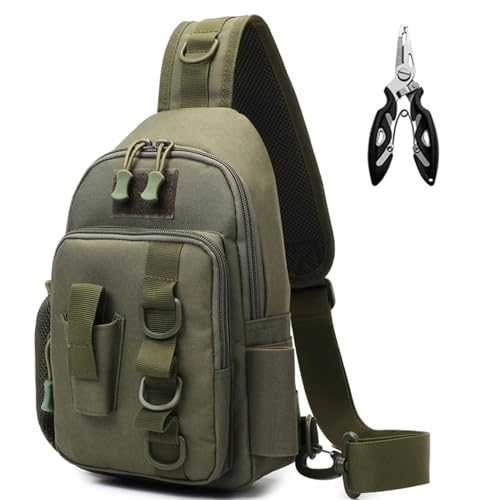 Fishing Sling Bag (Green)