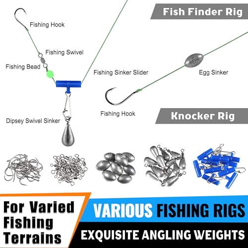 472PCS Fishing Accessories Kit (472PCS Fishing Tackle Kit)