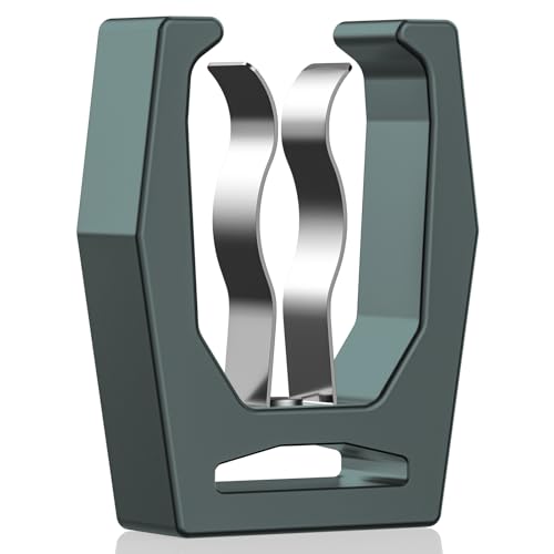 Magnetic Cigar Holder with Secure Grip & Hook & Loop Strap (GREY)