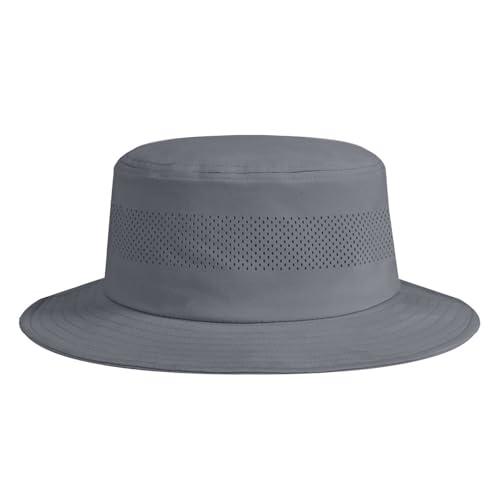 Laser Mesh Cooling Outdoor Bucket Hat (7 1/4 / Dark Grey)