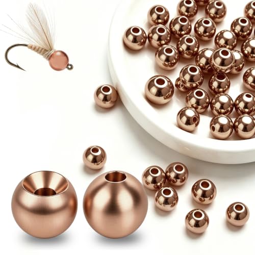 Tungsten Beads for Fly Tying Materials 50pcs Faster Sinking Deeper 13 Sizes