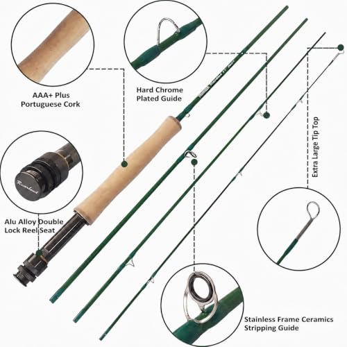 Riverbend Fly Fishing Rod with Rod Tube