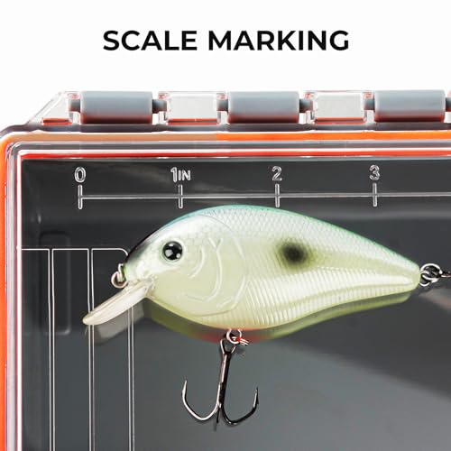 HyperSeal Waterproof Tackle Box (3700 Deep (1 Pack no compartment))