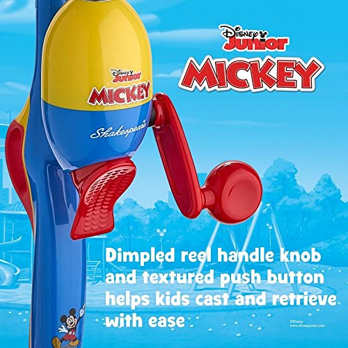 Disney Mickey Children's Fishing Beginner Kit (Disney Mickey Beginner)
