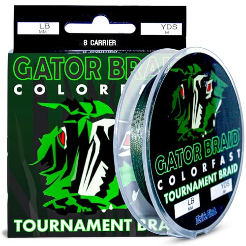 TrikFish Gator Braid 8 Strand Braided Fishing Line