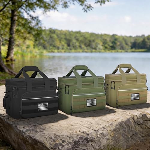 Fishing Tackle Bags (Olive Drab Green / S (Stores 6 Fishing Tackle Boxes))