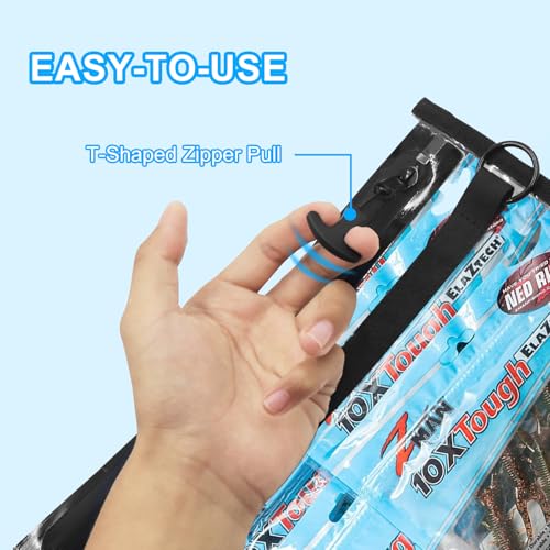 Fishing Gear Storage Bag Bait Storage Sealed Edges Waterproof Protection Durable and Sturdy Large Capacity PVC