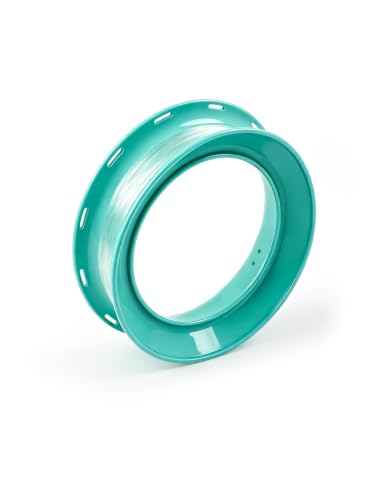 6.3in Fishing Yoyo Spool Cuban Hand Reel Yo (Cyan 6in)