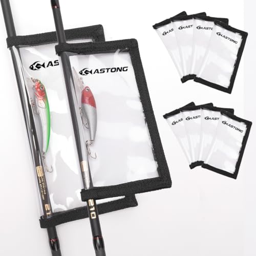 Clear PVC Fishing Lure Wraps 4 (Black / 10pcs(5m+5l))