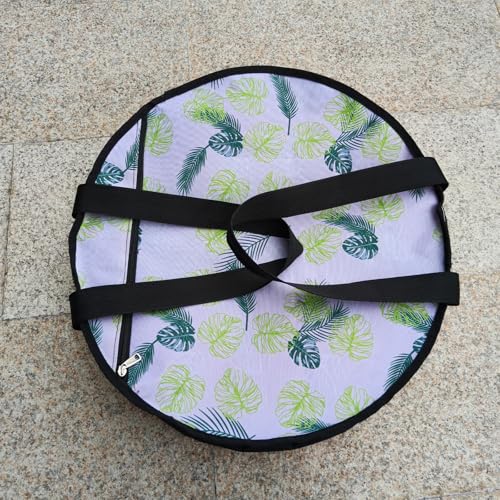 Collapsible Trash Can Camping with Zipper Lid