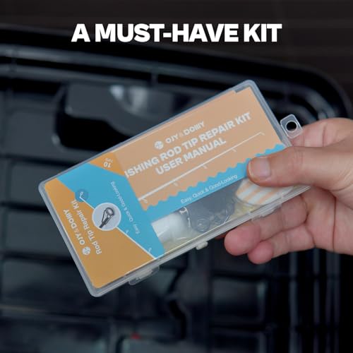 Fishing Rod Tip Repair Kit with Glue