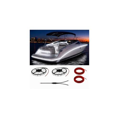 12V Green Boat LED Strip Lights
