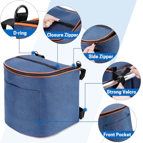 Boat Trash Can (Blue)