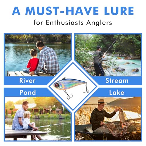 Fishing Lures Lipless Crankbaits (B-1.8",0.2oz)