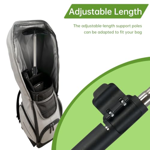 Adjustable Golf Bag Support Pole 31" (Green)