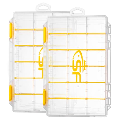 Tackle Box 3600 Plastic Tackle Trays Fishing Tackle Box Storage Organizer with Removable Dividers