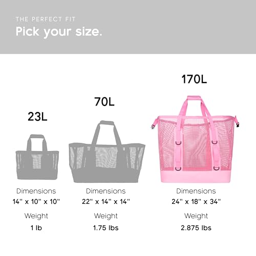 Boat Gear Heavy Duty Outddor CASSI Tote Boat Bag (Rosé / 170 Liter)