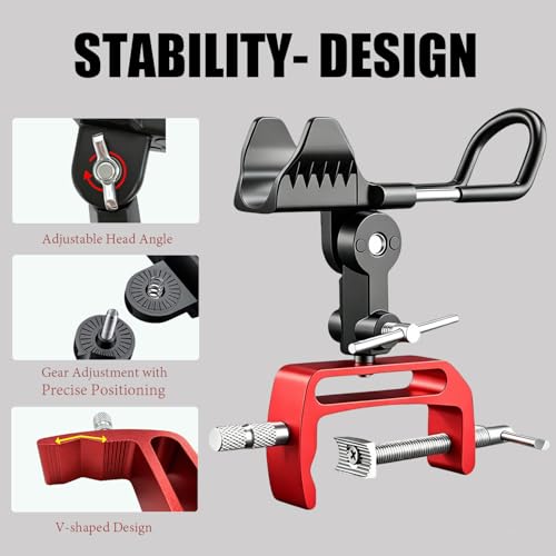 Fishing Rod Holder for Boat (Fishing Rod Holder square-1red)