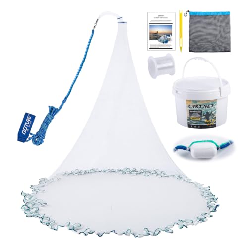Fishing Cast Net 3 (10FT Radius)