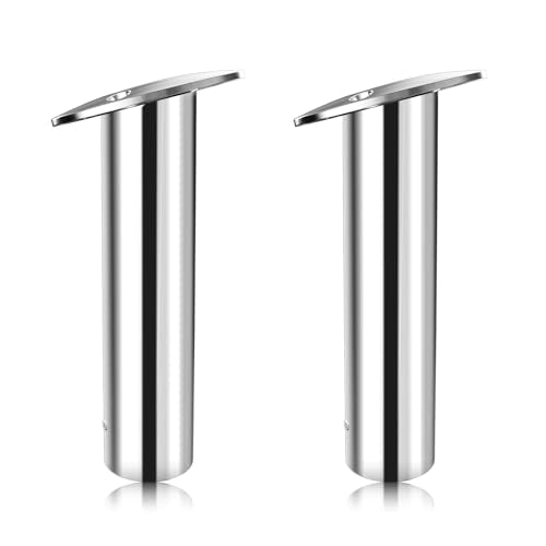 15 Degree Fishing Rod Holder 2 Pack (Stainless Steel - 15 Degree)
