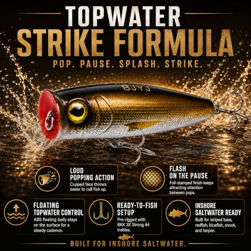 Topwater Popper Fishing Lure
