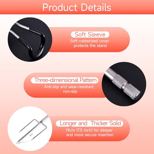 Fishing Rod Holder (4P Black)