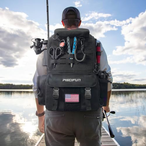 52L Fishing Tackle Backpack
